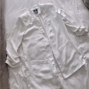 DKNY BLAZER - white xs